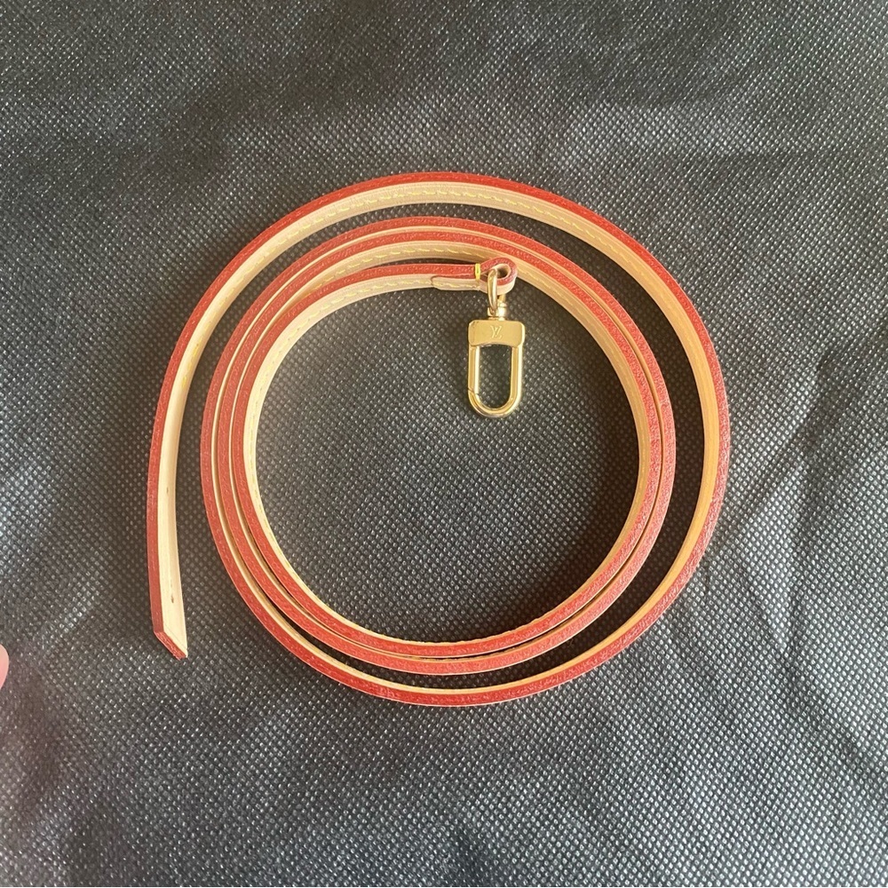 LV Favorite MM vachetta strap